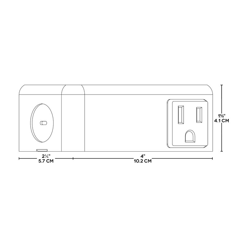 Low profile junction box under cabinet